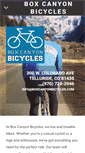 Mobile Screenshot of boxcanyonbicycles.com